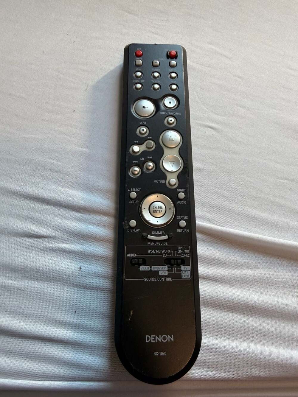 Denon AVR-588 Dolby Digital Surround Receiver controller